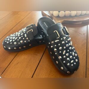 Azalea Wang Studded Mules